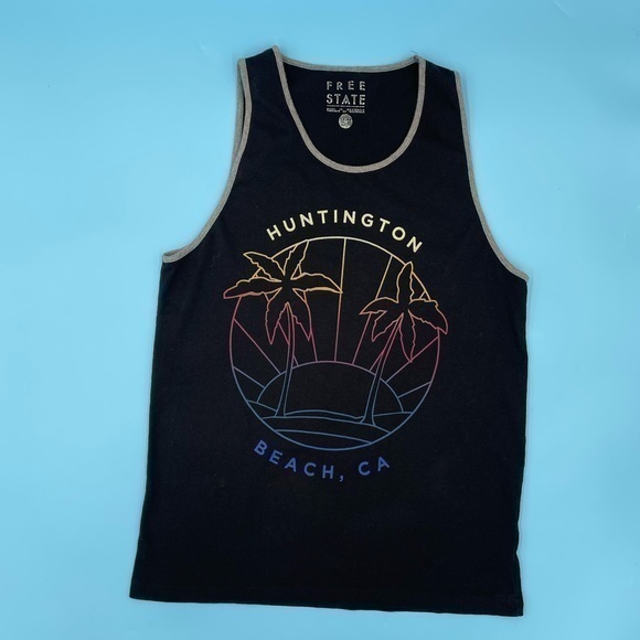 Huntington Beach, CA Tank Top - Picture 1 of 2